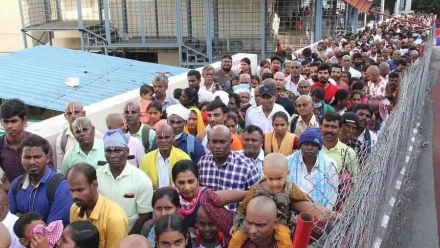 Tirumala Devotee Rush