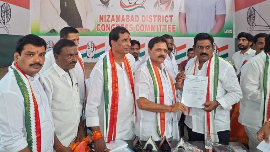 Congress Party Positions | కాంగ్రెస్పార్టీలో కష్టపడి పనిచేస్తే పదవులు ఖాయం..: డీసీసీ అధ్యక్షుడు నగేష్ రెడ్డి 1 Congress Party Positions |