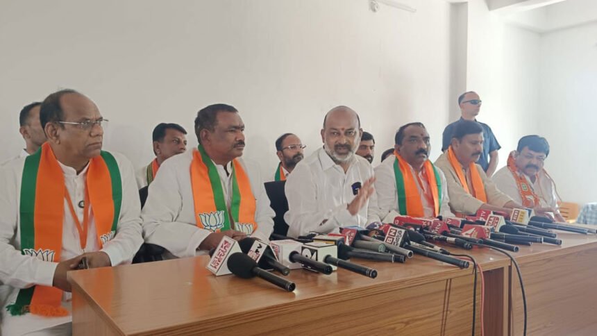 Bandi Sanjay Allegations