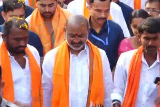 Bandi Sanjay Kondagattu Yatra