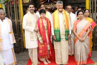 Chandrababu Tirumala visit