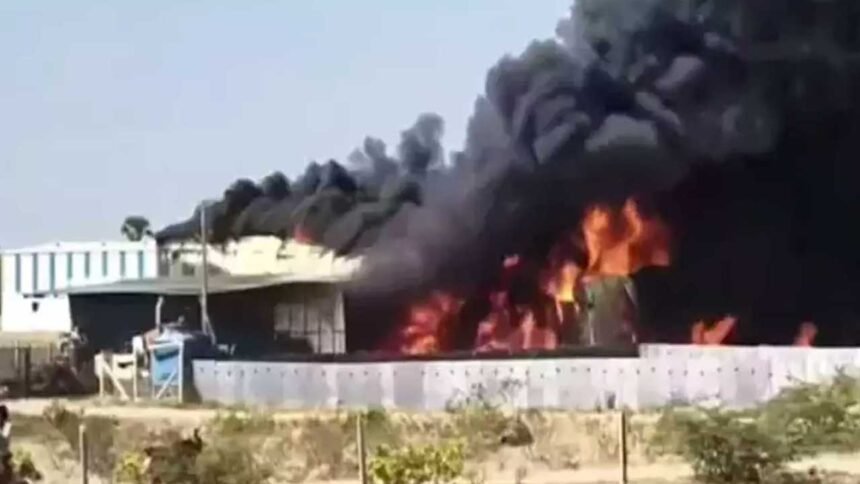 Gadwal Fire Accident