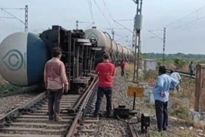 Goods Train Derailment