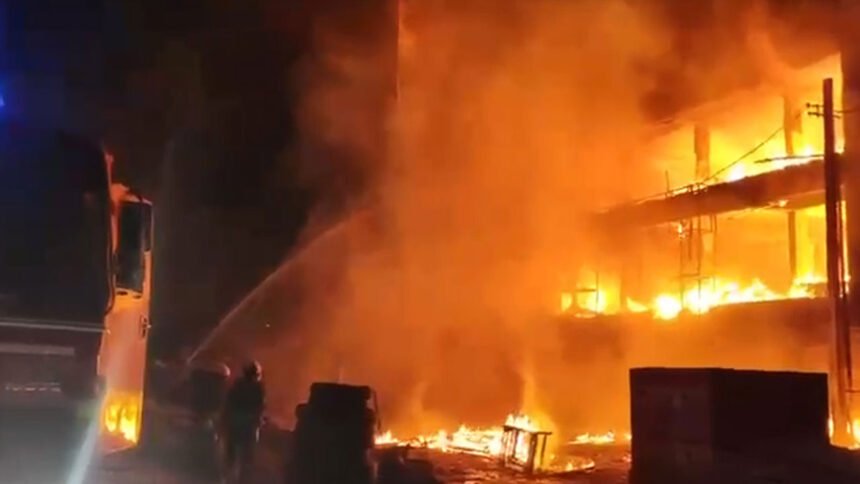 Hyderabad Furniture Mall Fire