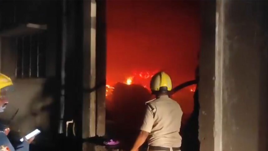 Hyderabad Timber Depot Fire