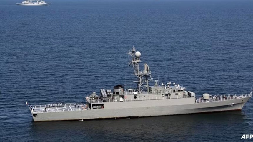 Iran Warship Sinking