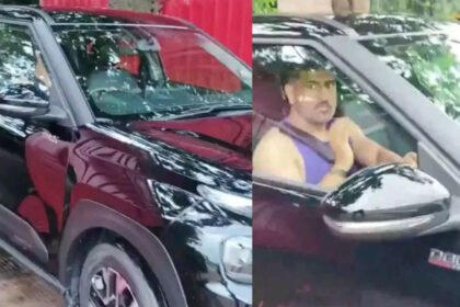 MS Dhoni Traffic Fine