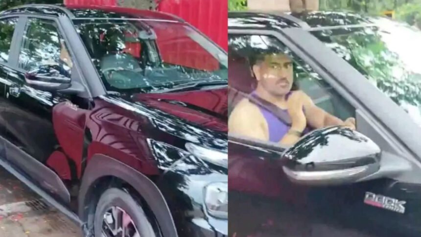 MS Dhoni Traffic Fine