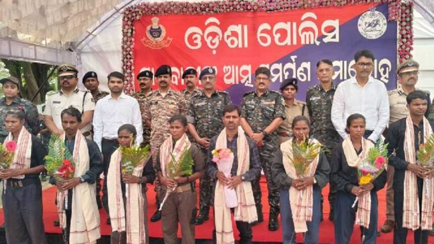 Maoists Surrender Odisha