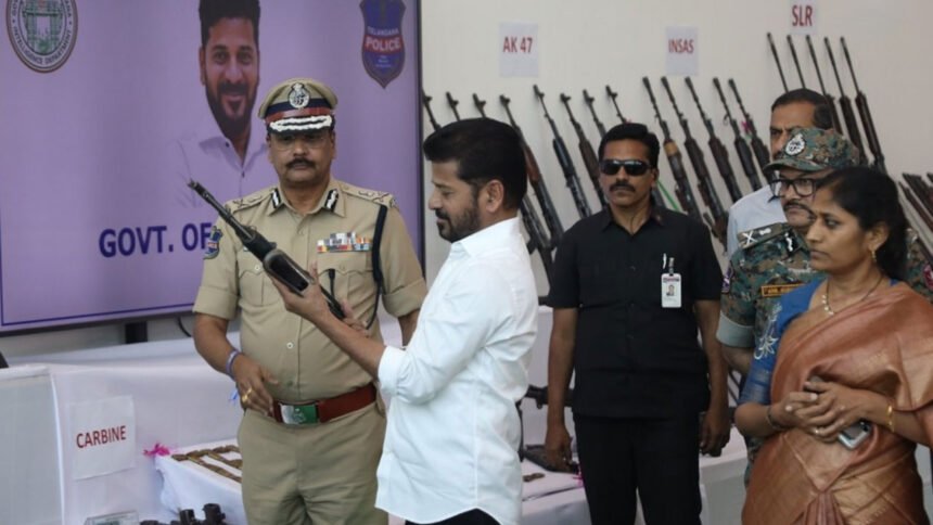 Maoists Surrender Revanth Reddy