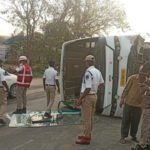 Miyapur Mini Bus Accident