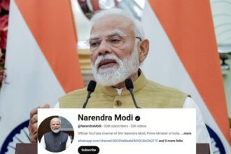 Modi YouTube Subscribers