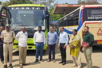 Nandipet Hyderabad Bus