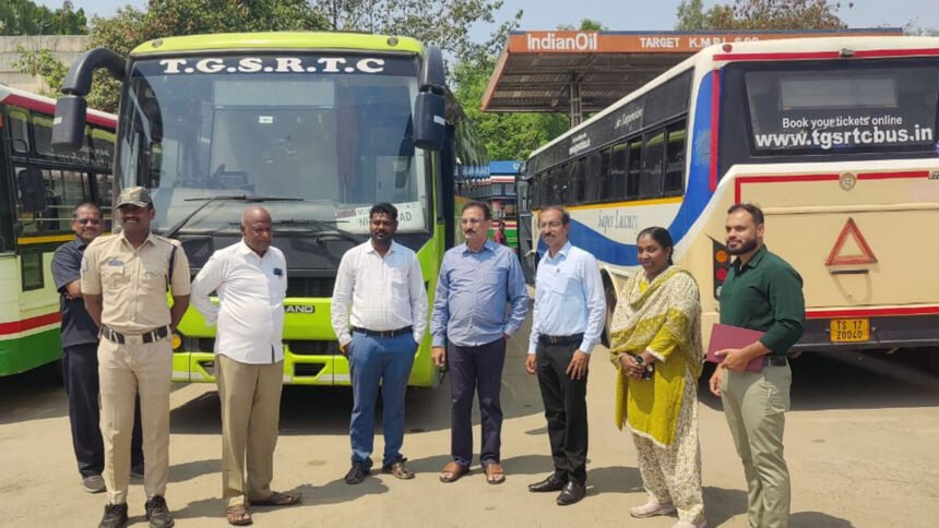 Nandipet Hyderabad Bus