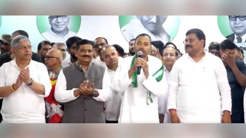 Nishant Kumar JDU | రాజకీయాల్లోకి బీహార్ సీఎం నితీశ్ కుమారుడు ఎంట్రీ.. జేడీయూలో చేరిన నిశాంత్ కుమార్.. 1 Nishant Kumar JDU