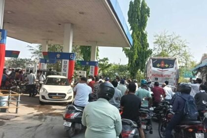 Petrol Bunk Rush Hyderabad