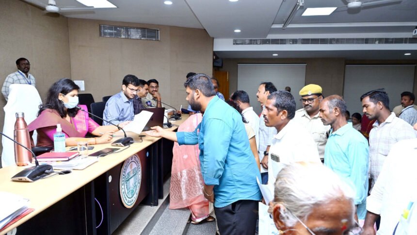 Prajavani Complaints | ప్రజావాణికి ఫిర్యాదుల వెల్లువ 1 Prajavani Complaints