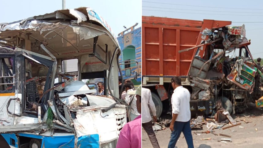 Rudrur Road Accident