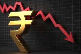 Rupee Falls Against Dollar