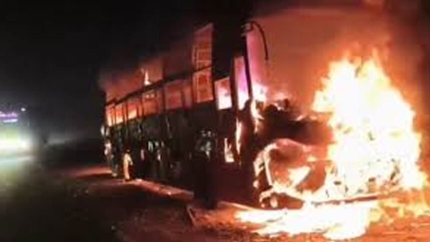 Vizianagaram Bus Fire