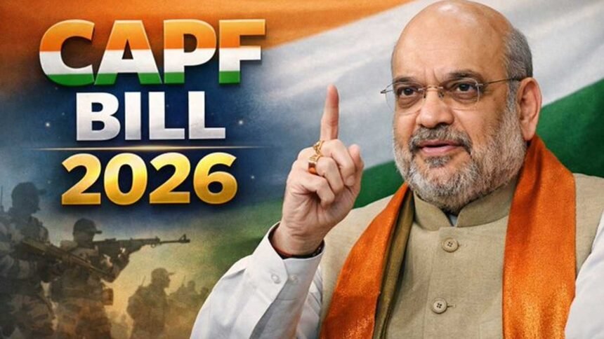 CAPF Bill 2026 | కేంద్ర బలగాల మార్పునకు శ్రీకారం.. CAPF బిల్ 2026 రూపకల్పన! 1 CAPF Bill 2026 | కేంద్ర బలగాల మార్పునకు శ్రీకారం.. CAPF బిల్ 2026 రూపకల్పన!