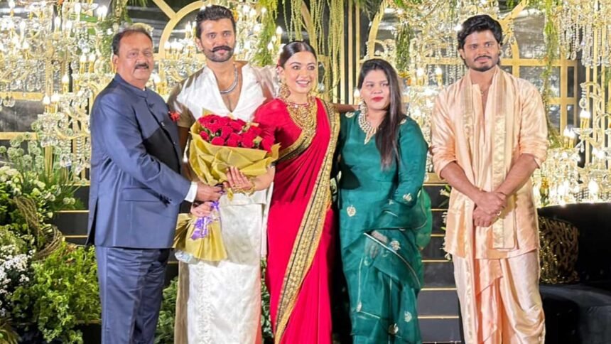 Vijay Rashmika Reception | ఘనంగా విరోష్​ రిసిప్షన్​ వేడుక.. హాజరైన ప్రముఖులు..