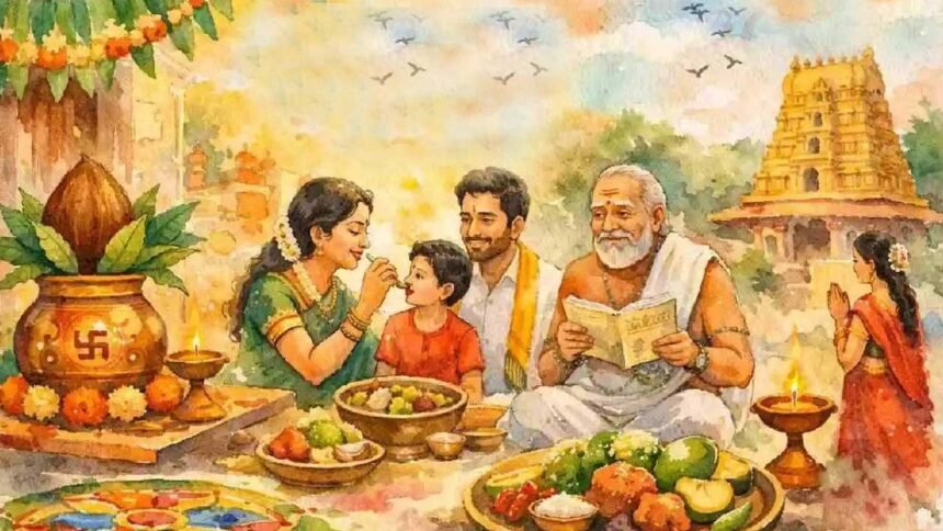 Parabhava nama Ugadi | పరాభవ నామ ఉగాది 2026.. 60 ఏళ్ల తర్వాత మళ్లీ వస్తున్న ఈ ఏడాది ప్రత్యేకత ఇదే! 1 Parabhava nama Ugadi | పరాభవ నామ ఉగాది 2026.. 60 ఏళ్ల తర్వాత మళ్లీ వస్తున్న ఈ ఏడాది ప్రత్యేకత ఇదే!