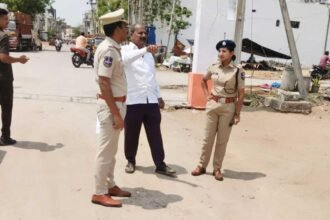 Kamareddy festival security |