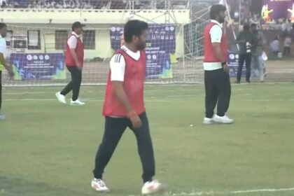 Revanth Reddy football goals