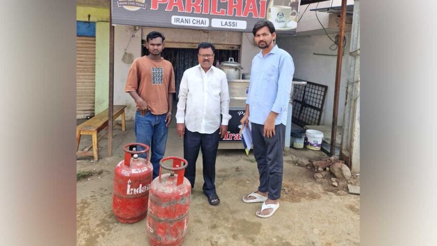 Kamareddy LPG Cylinder Raids |