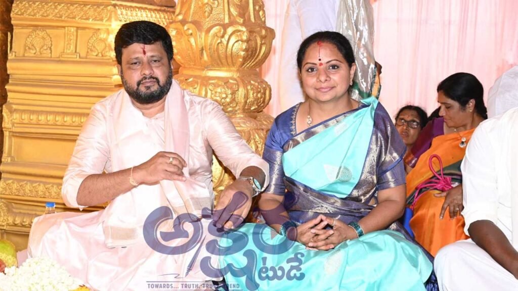 Kavitha Sri Ram Navami | నిజామాబాద్ ఖిల్లా రామాలయంలో కవిత ప్రత్యేక పూజలు 2 kk1