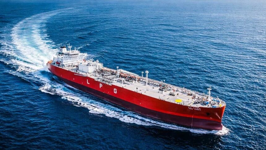 LPG Ship India | గ్యాస్ కష్టాలకు చెక్... భారత్కు చేరిన మరో ఎల్పీజీ నౌక 1 LPG Ship India