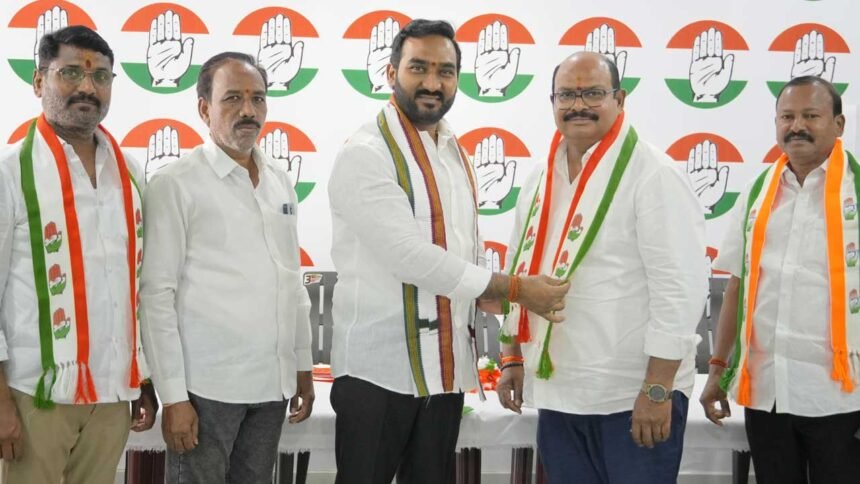 Janasena Leader Joins Congress |