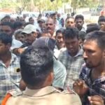 Turmeric price protest |