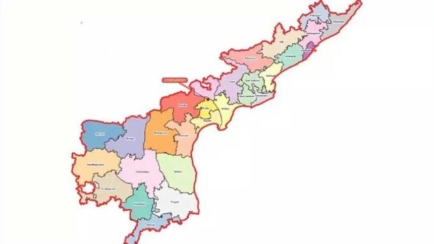 Andhra Pradesh New Map