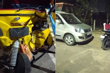 Auto Accident in Kamareddy