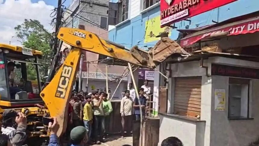 Footpath Encroachment Drive