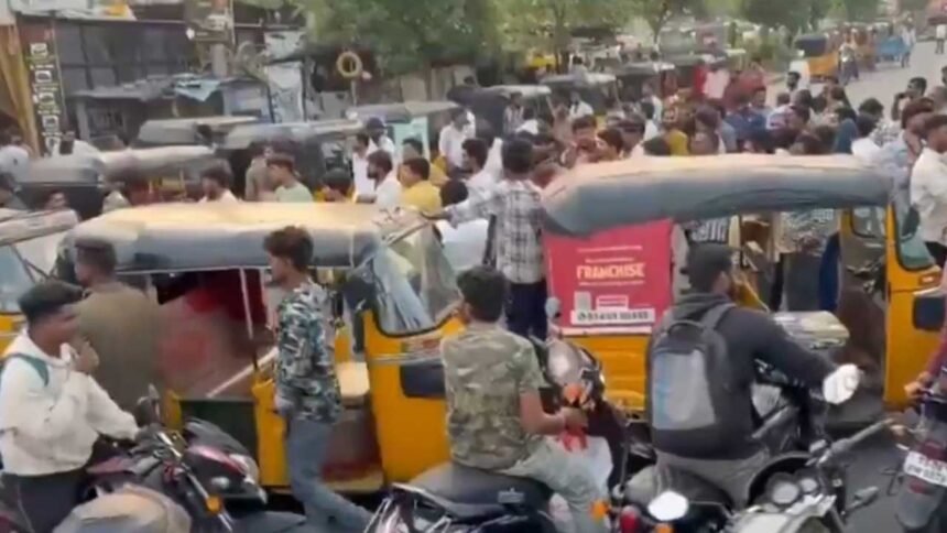 Gas Shortage Protest