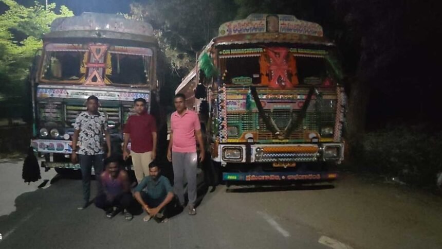 Illegal Sand Transport