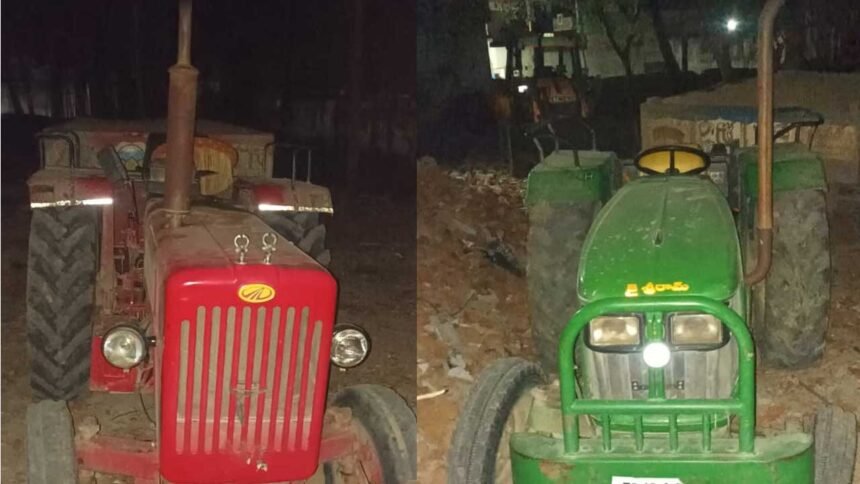 Illegal Sand Transport