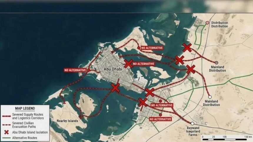 Iran B1 Bridge Attack