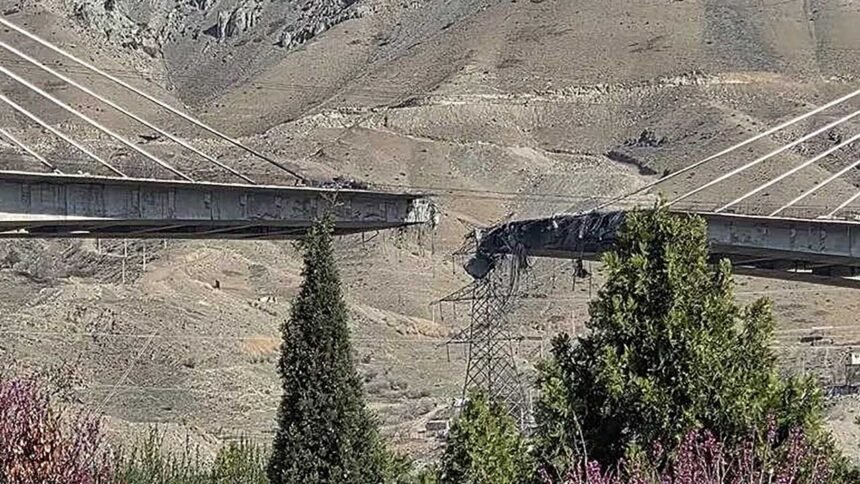 Iran bridge attack