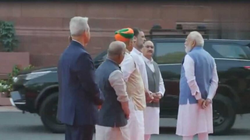 Modi Rahul Interaction