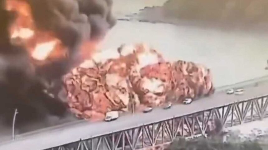 Panama Canal Explosion