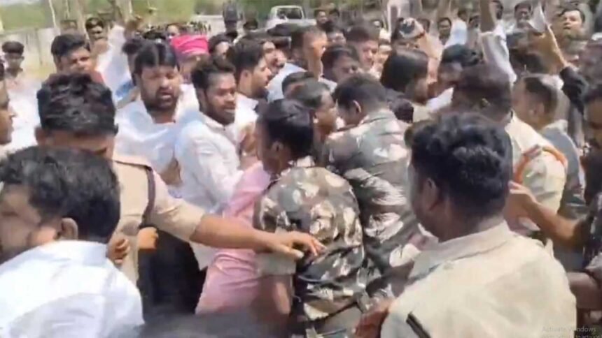 Tension in Medipalli