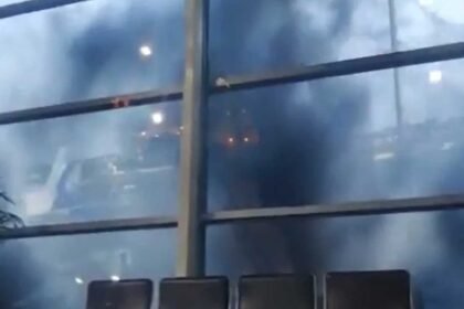 Mumbai Airport Fire