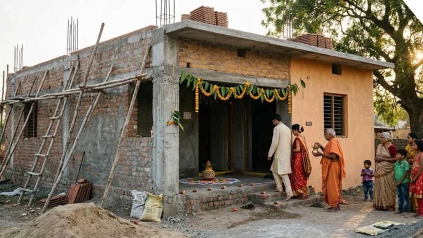 Incomplete house vastu