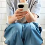 Toilet phone usage risks