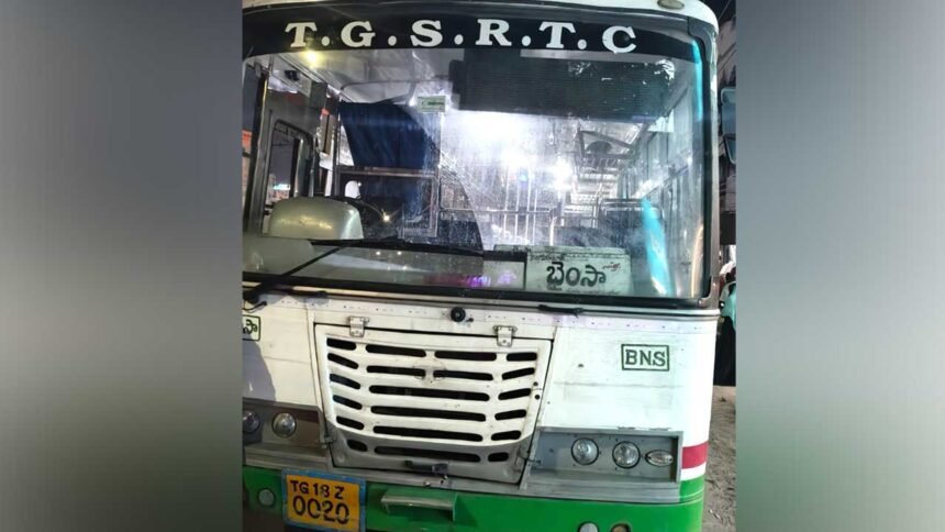 Nizamabad bus accident |