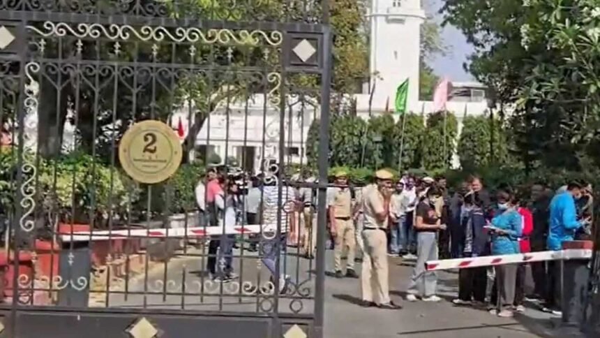 Delhi Assembly Car Incident